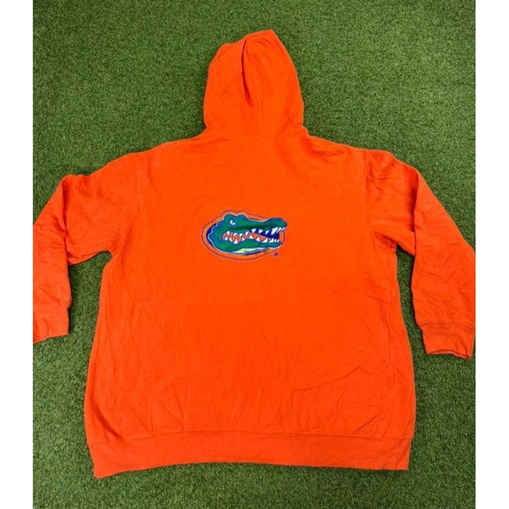 Florida Gators Hoodie Mens XL Orange Jerry Leigh Football NCAA Full Zip Athletic